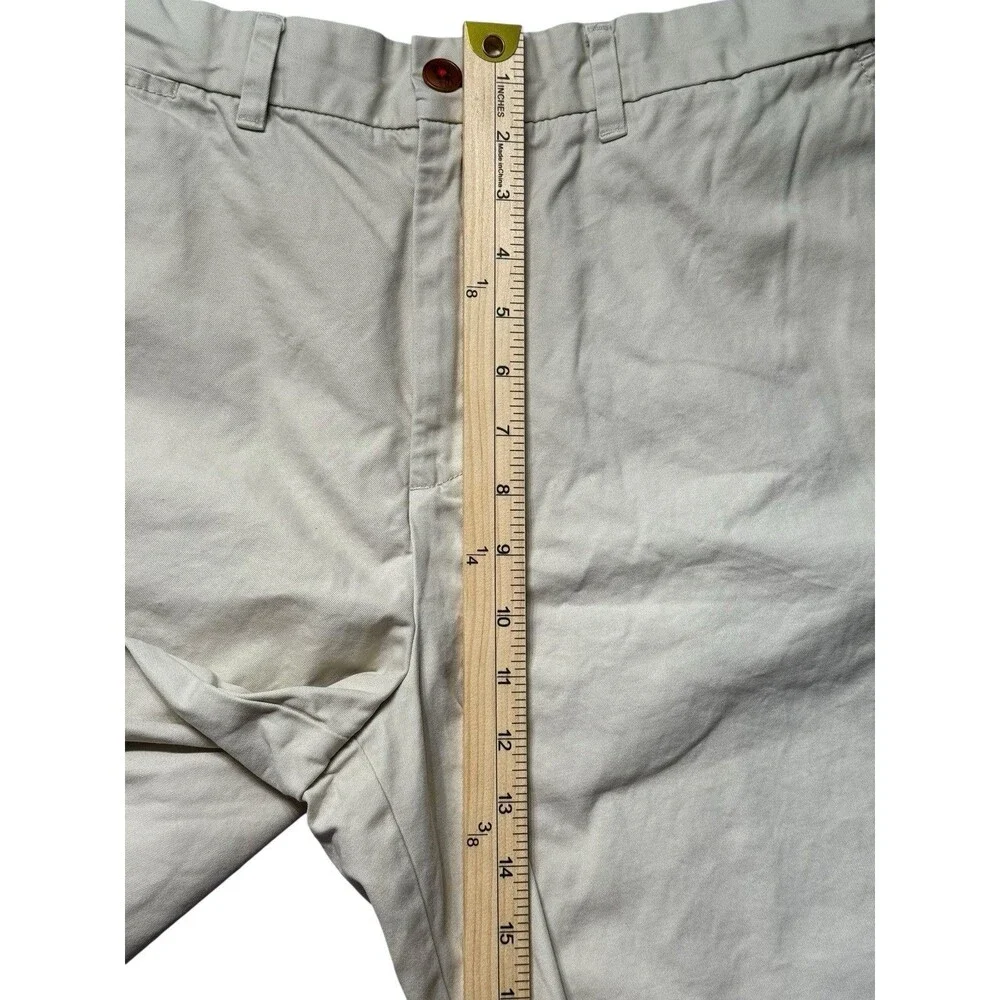 Tommy Hilfiger Mens 38 Chino Shorts Beige Classic Fit Casual Preppy EUC